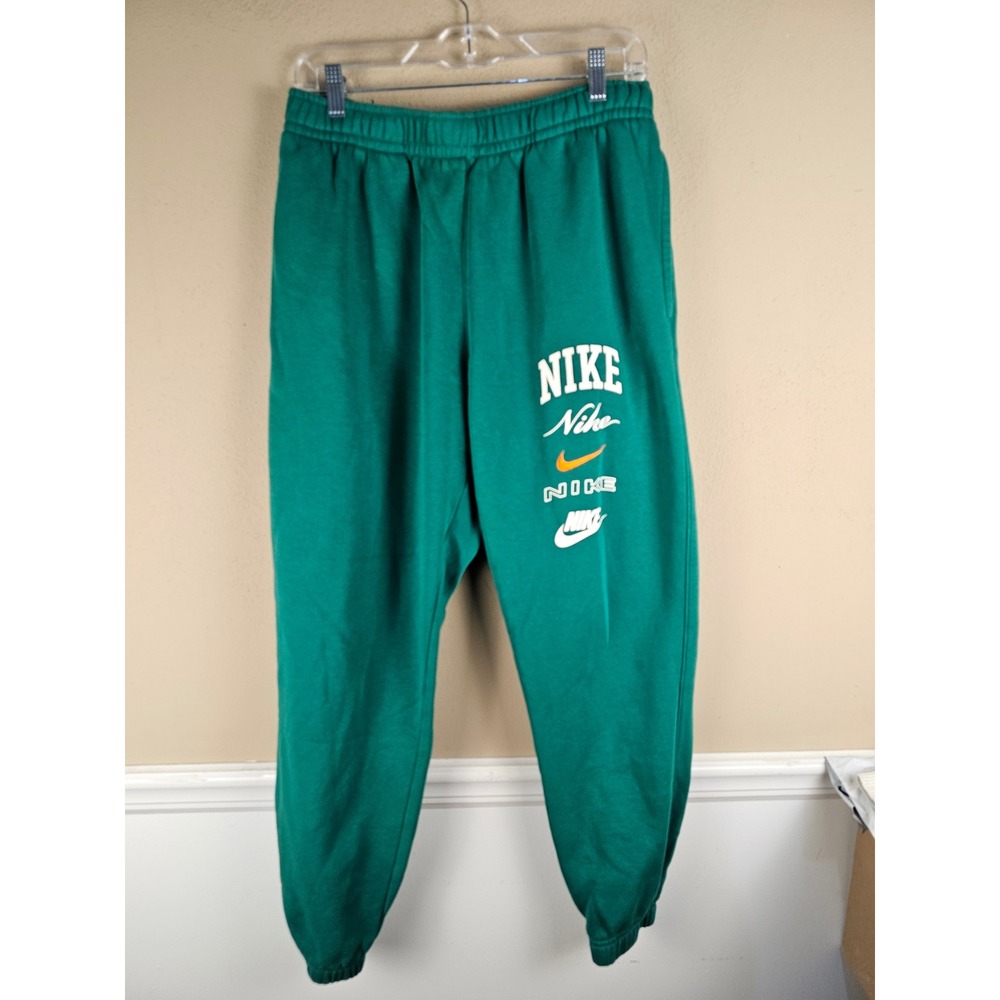 Nike Mens Green Club Fleece‎ Jogger Pants Large